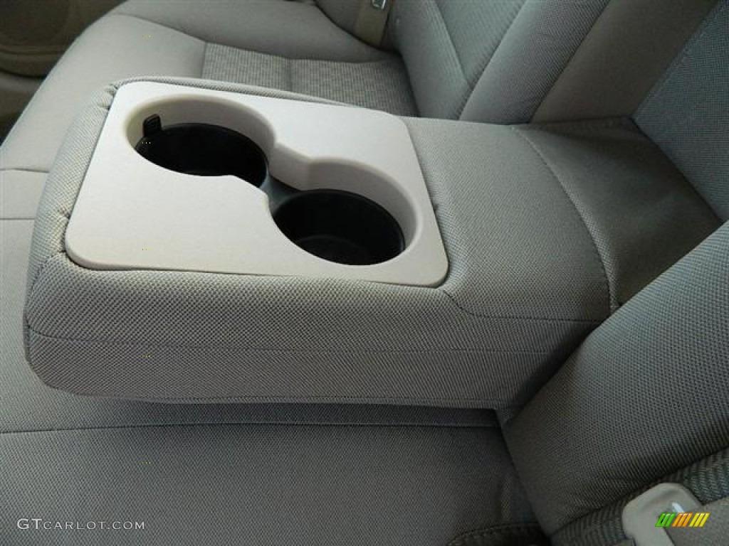 2012 Fusion SE - Steel Blue Metallic / Camel photo #12