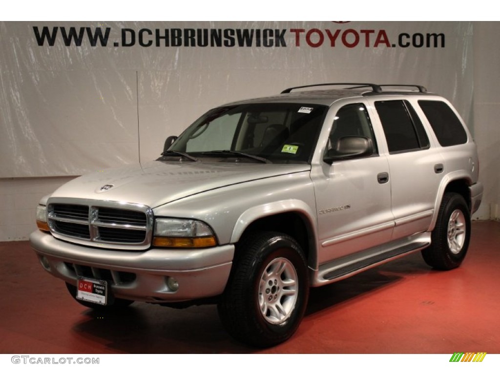 2001 Durango SLT 4x4 - Bright Silver Metallic / Dark Slate Gray photo #1