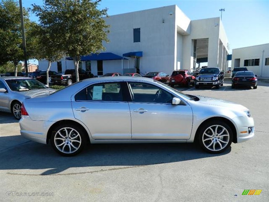 2012 Fusion SE - Ingot Silver Metallic / Charcoal Black photo #4