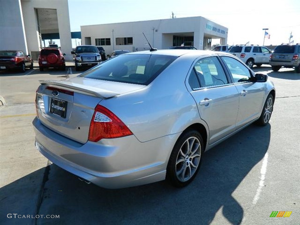 2012 Fusion SE - Ingot Silver Metallic / Charcoal Black photo #5