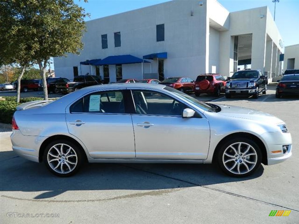 2012 Fusion SE - Ingot Silver Metallic / Charcoal Black photo #4