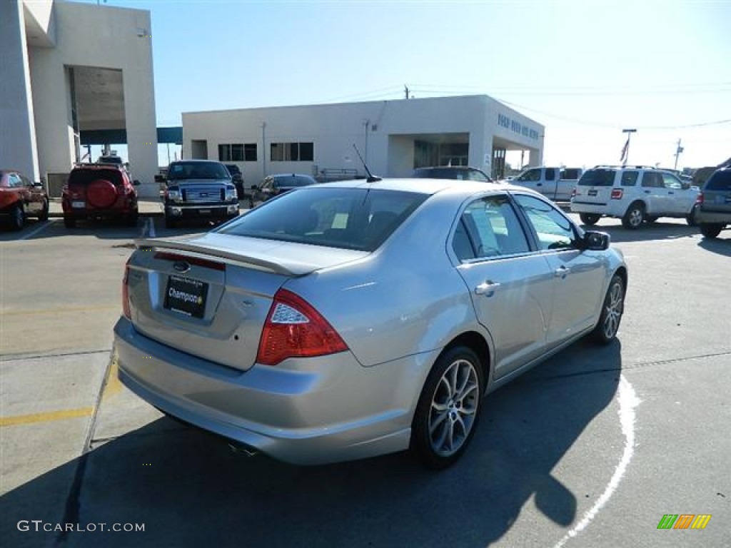 2012 Fusion SE - Ingot Silver Metallic / Charcoal Black photo #5