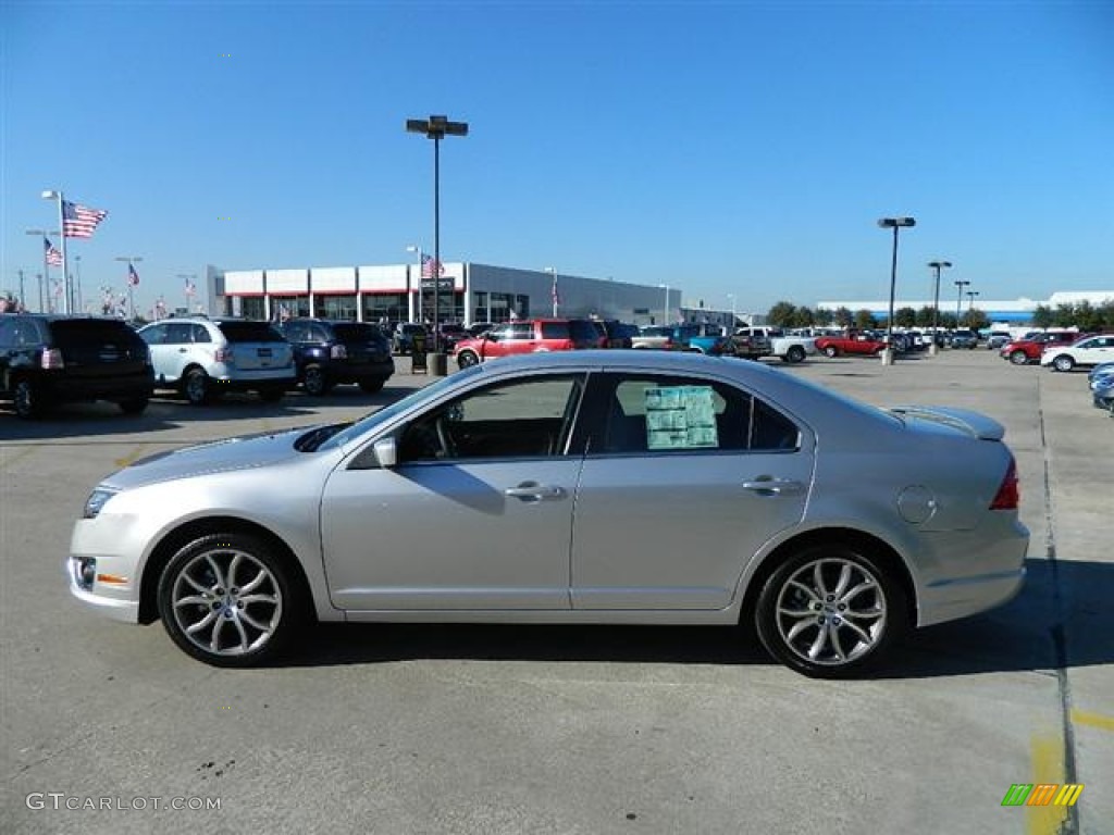 2012 Fusion SE - Ingot Silver Metallic / Charcoal Black photo #8