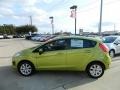 Lime Squeeze Metallic 2012 Ford Fiesta SE Hatchback Exterior