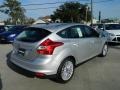 2012 Ingot Silver Metallic Ford Focus SEL 5-Door  photo #3