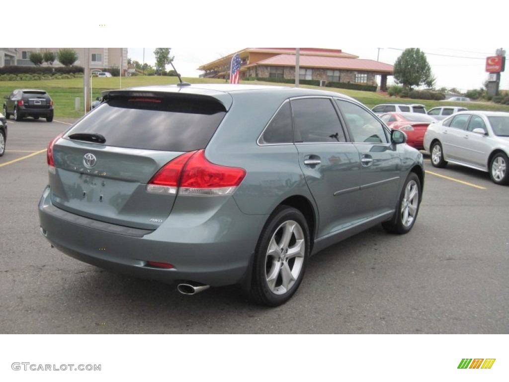 2009 Venza V6 AWD - Aloe Green Metallic / Ivory photo #5