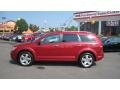 2009 Inferno Red Crystal Pearl Dodge Journey R/T  photo #2