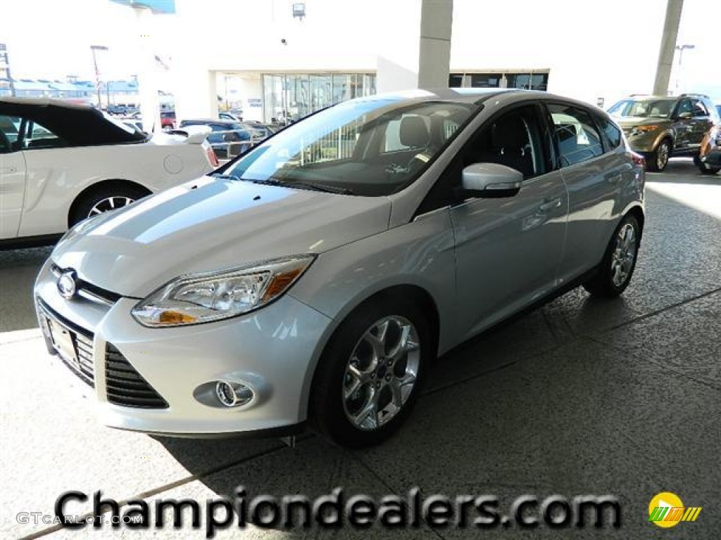 2012 Focus S Sedan - Ingot Silver Metallic / Charcoal Black photo #1