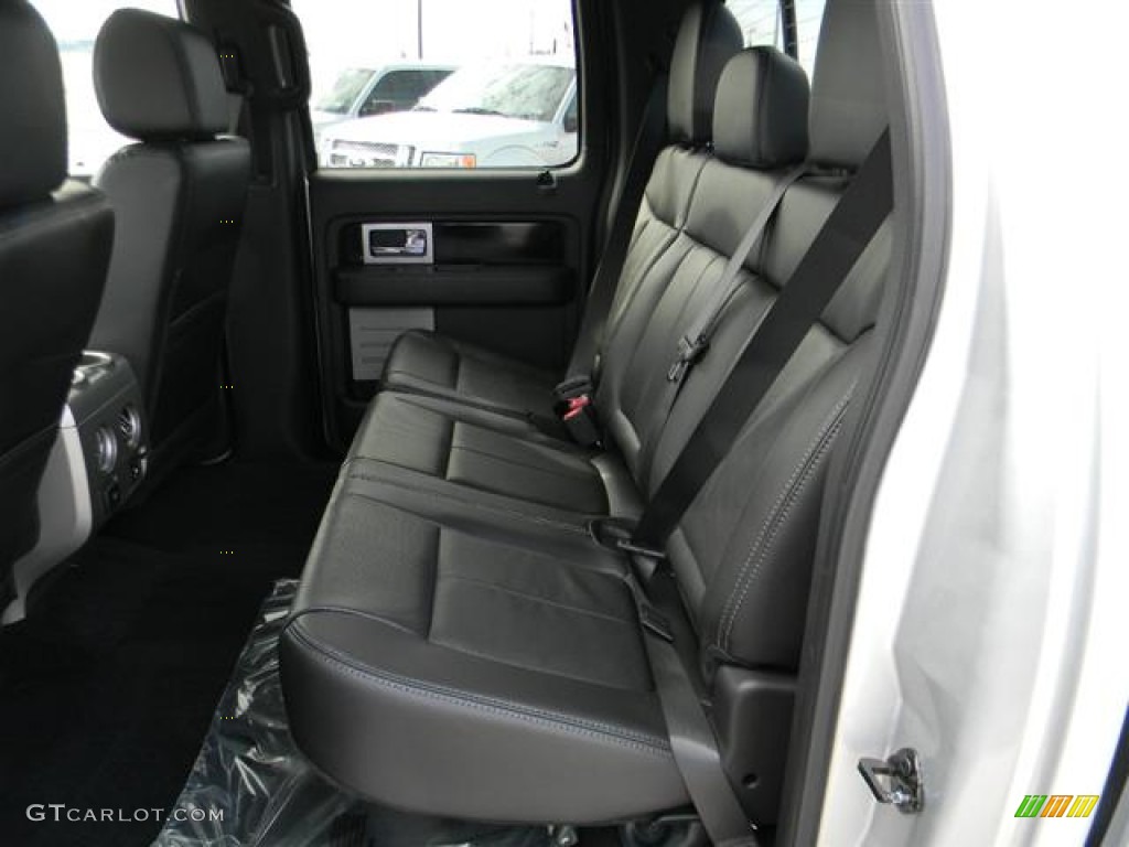 Black Interior 2012 Ford F150 FX2 SuperCrew Photo #58146010