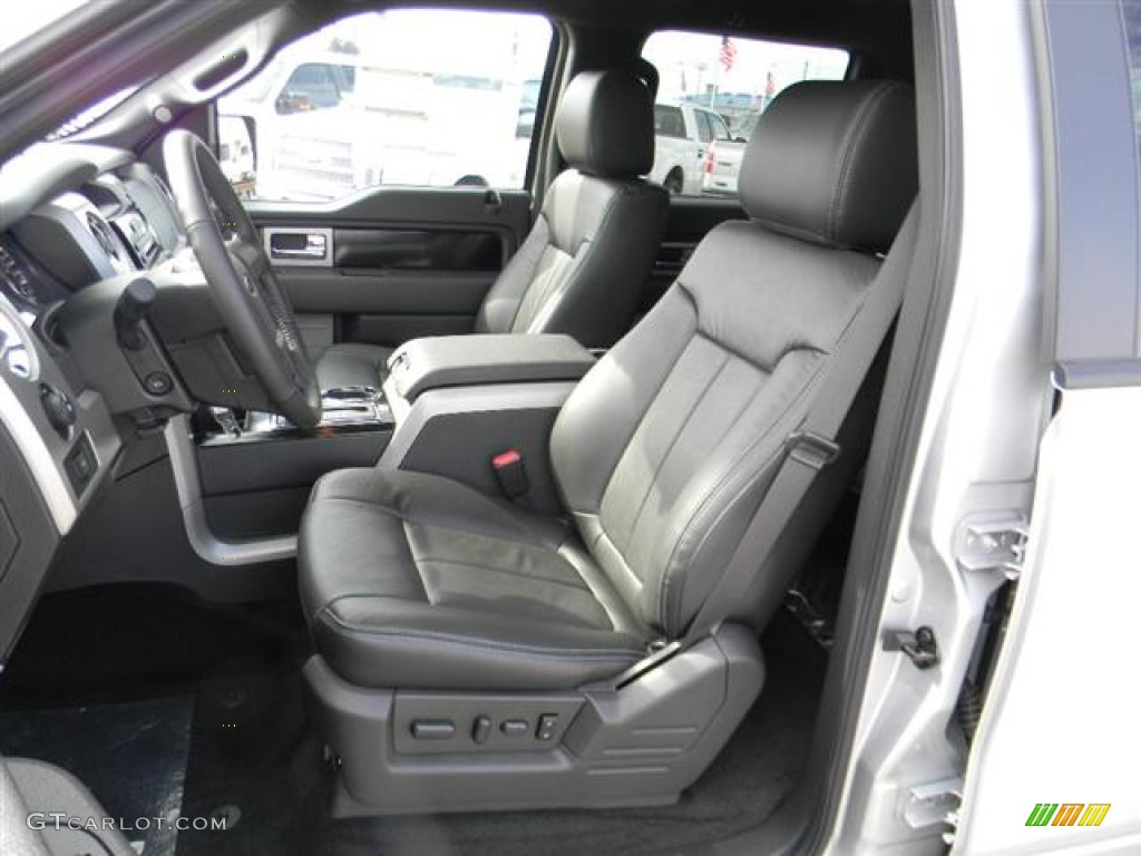 Black Interior 2012 Ford F150 FX2 SuperCrew Photo #58146017