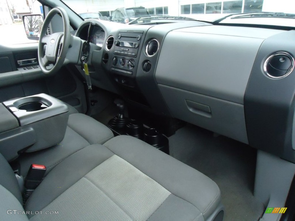 2006 F150 XLT SuperCab 4x4 - Black / Medium/Dark Flint photo #20