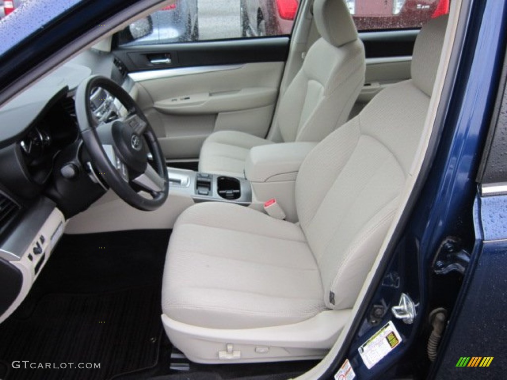 2010 Legacy 2.5i Premium Sedan - Azurite Blue Metallic / Warm Ivory photo #10