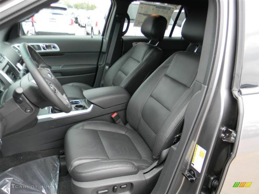 2012 Explorer Limited EcoBoost - Sterling Gray Metallic / Charcoal Black photo #11