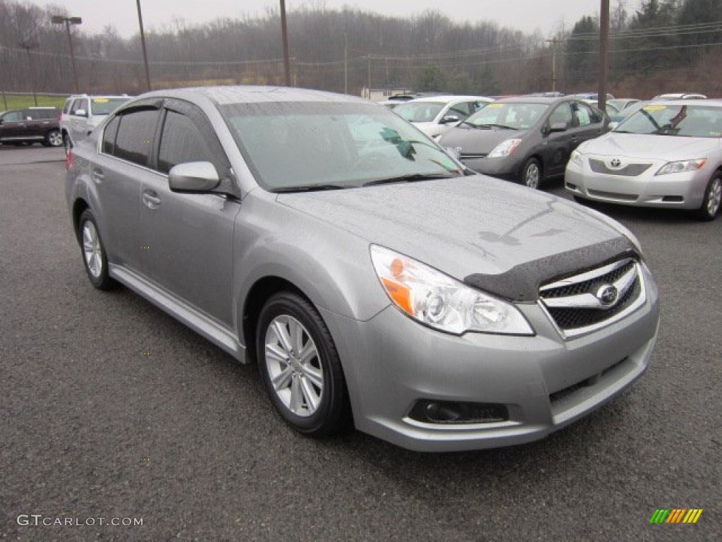 Steel Silver Metallic 2010 Subaru Legacy 2.5i Premium Sedan Exterior Photo #58148234