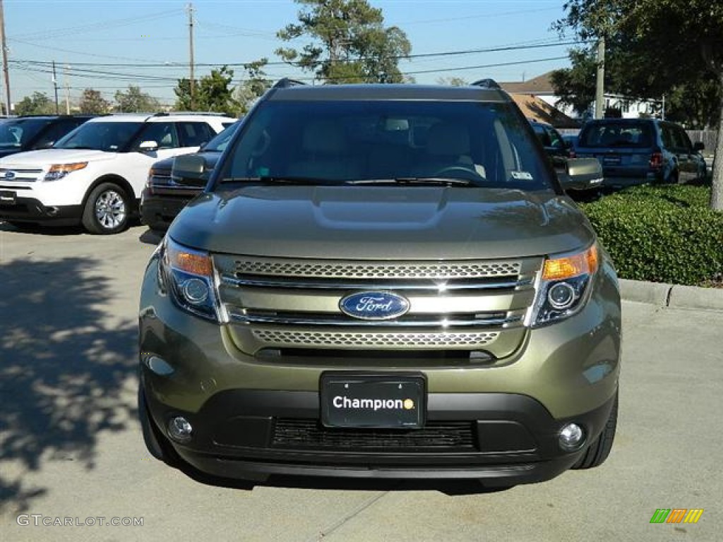 2012 Explorer Limited 4WD - Ginger Ale Metallic / Medium Light Stone photo #2