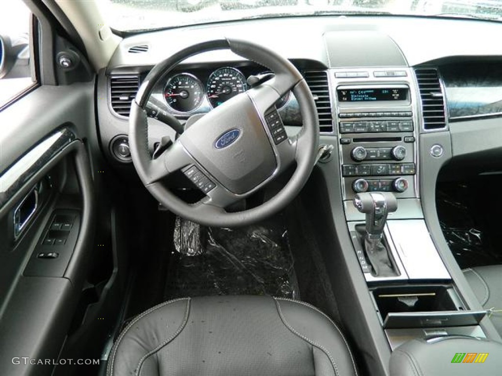 2012 Ford Taurus Limited Charcoal Black Dashboard Photo #58149092