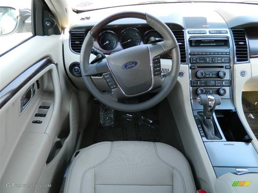 2012 Ford Taurus Limited Light Stone Dashboard Photo #58149297