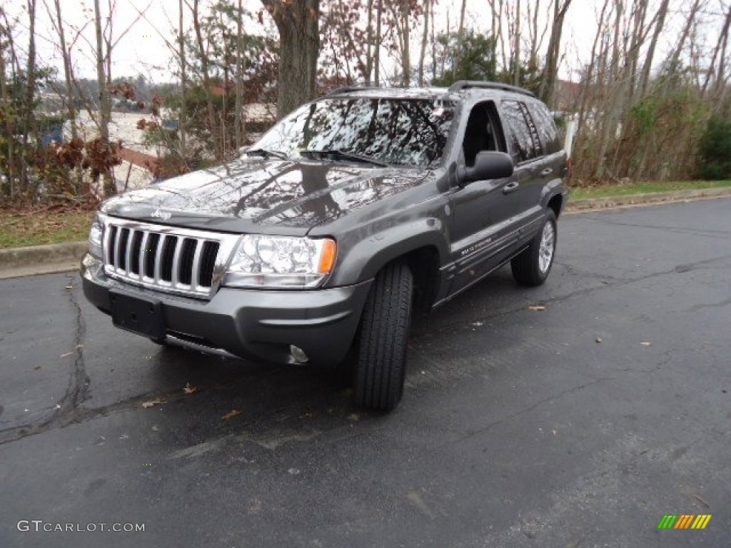 2004 Grand Cherokee Limited 4x4 - Graphite Metallic / Dark Slate Gray photo #3