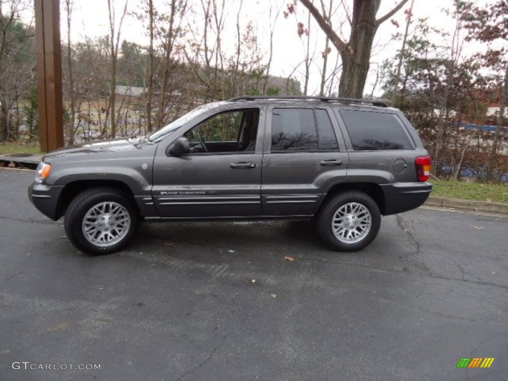 2004 Grand Cherokee Limited 4x4 - Graphite Metallic / Dark Slate Gray photo #4