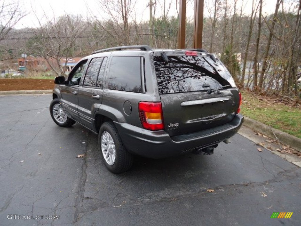 2004 Grand Cherokee Limited 4x4 - Graphite Metallic / Dark Slate Gray photo #5