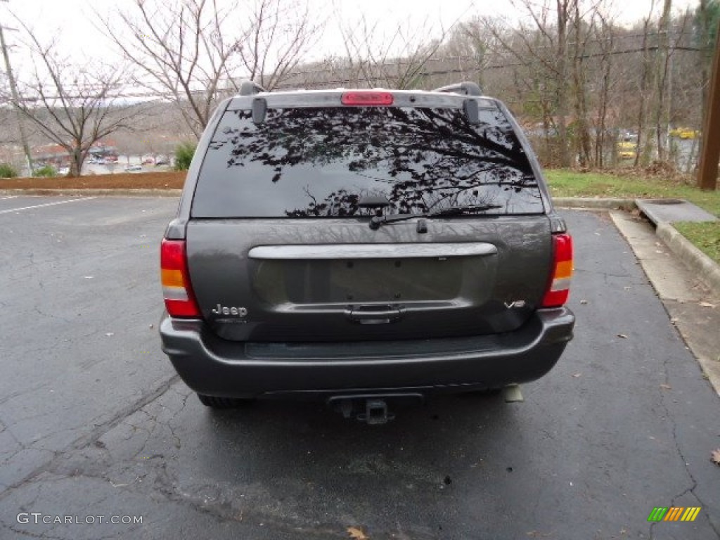 2004 Grand Cherokee Limited 4x4 - Graphite Metallic / Dark Slate Gray photo #6