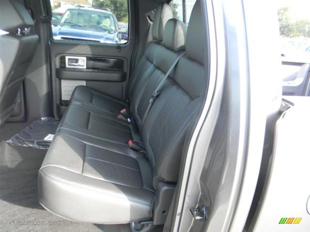 Black Interior 2012 Ford F150 FX2 SuperCrew Photo #58149941