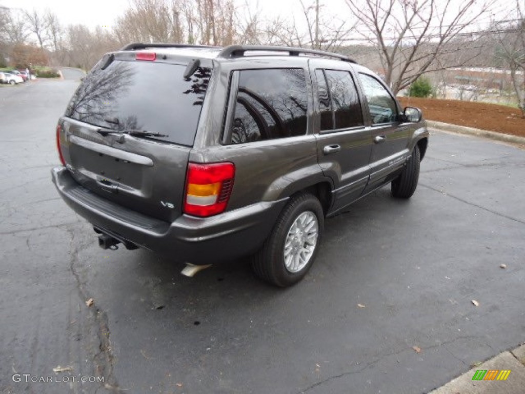 2004 Grand Cherokee Limited 4x4 - Graphite Metallic / Dark Slate Gray photo #7