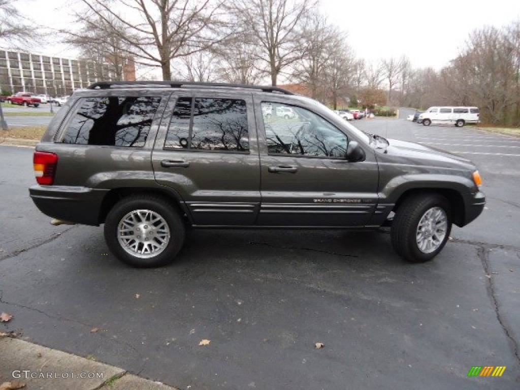 2004 Grand Cherokee Limited 4x4 - Graphite Metallic / Dark Slate Gray photo #8