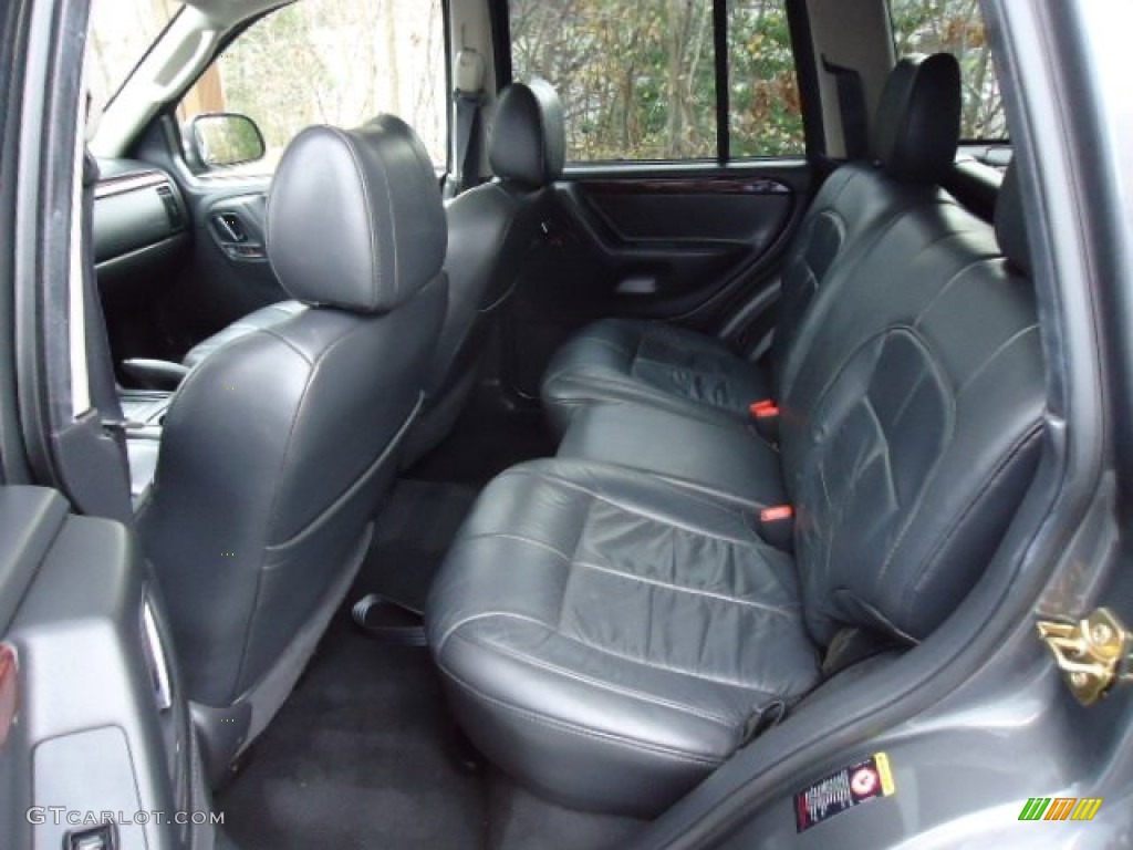 Dark Slate Gray Interior 2004 Jeep Grand Cherokee Limited 4x4 Photo #58149971