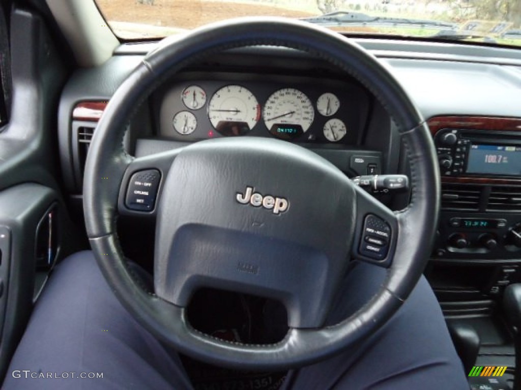 2004 Grand Cherokee Limited 4x4 - Graphite Metallic / Dark Slate Gray photo #15