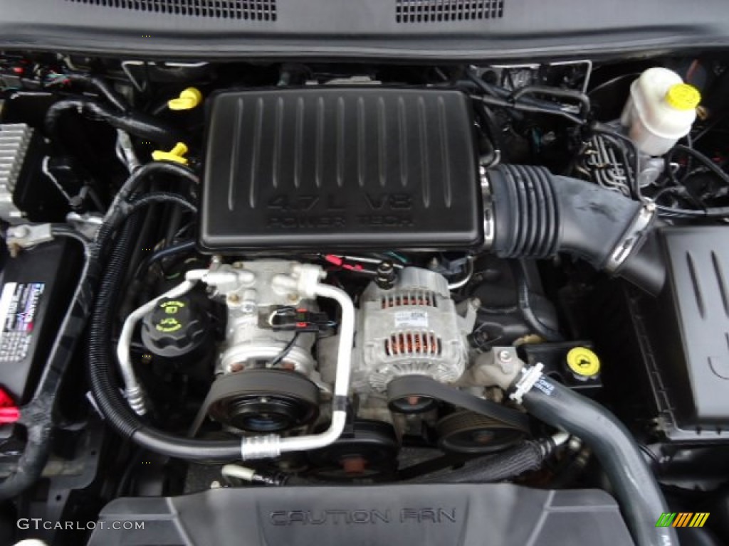 2004 Jeep Grand Cherokee Limited 4x4 4.7 Liter SOHC 16V V8 Engine Photo #58150214