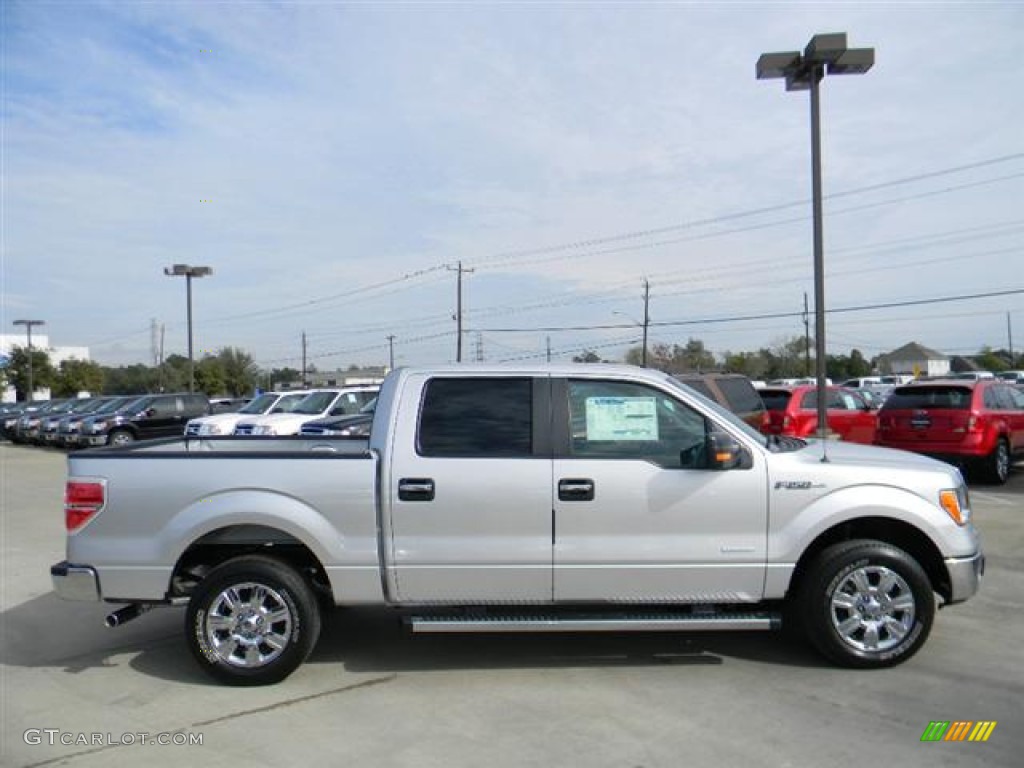 Ingot Silver Metallic 2012 Ford F150 XLT SuperCrew Exterior Photo #58150217