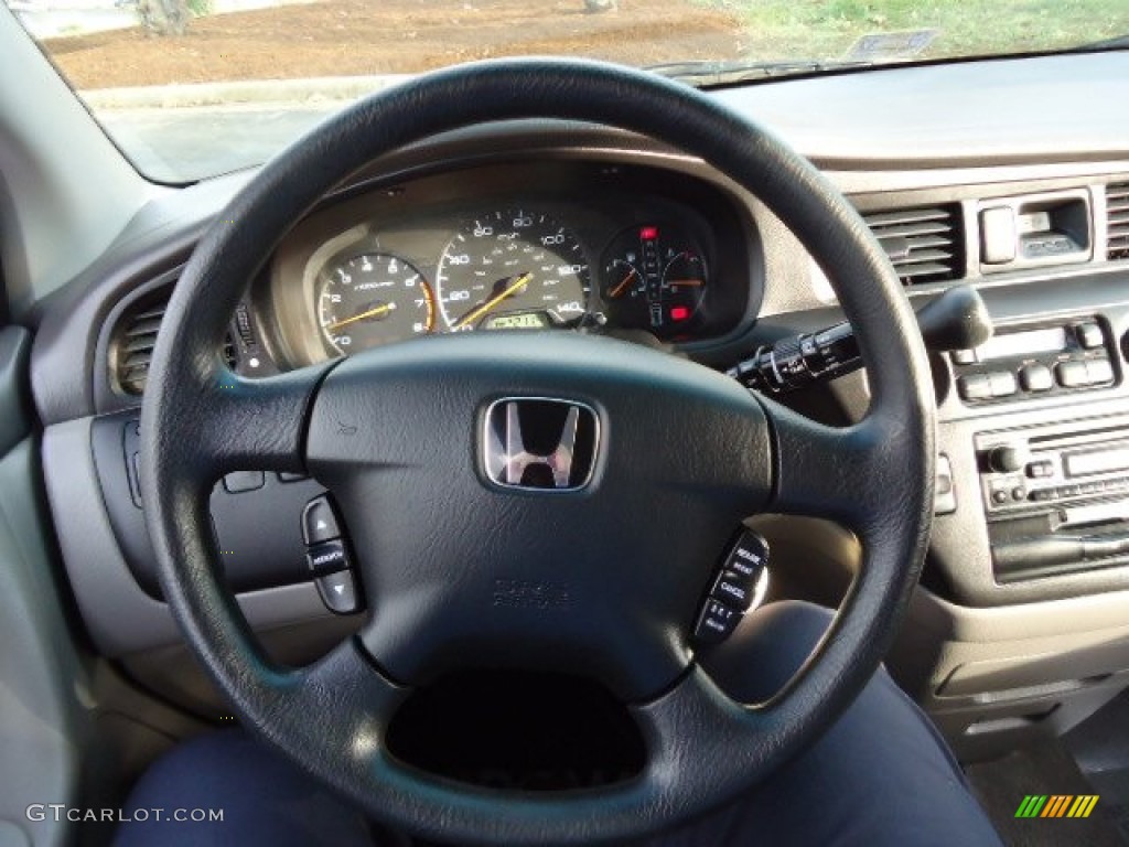 2003 Honda Odyssey EX-L Ivory Steering Wheel Photo #58150310
