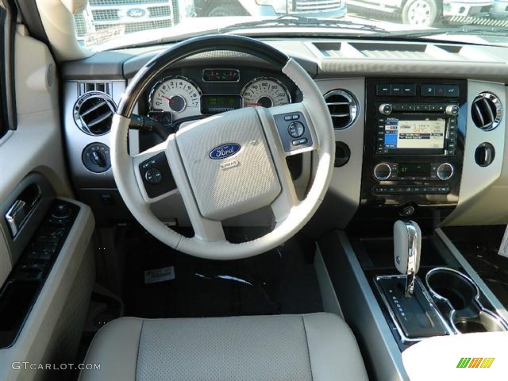 2012 Ford Expedition Limited Stone Dashboard Photo #58150655