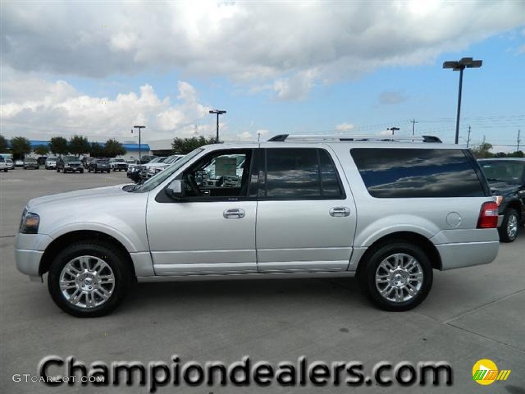 2012 Expedition EL Limited - Ingot Silver Metallic / Charcoal Black photo #1