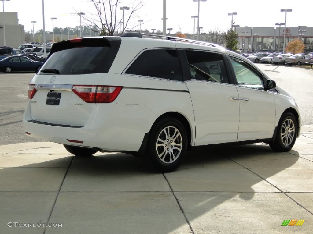 2012 Odyssey EX-L - Taffeta White / Gray photo #6