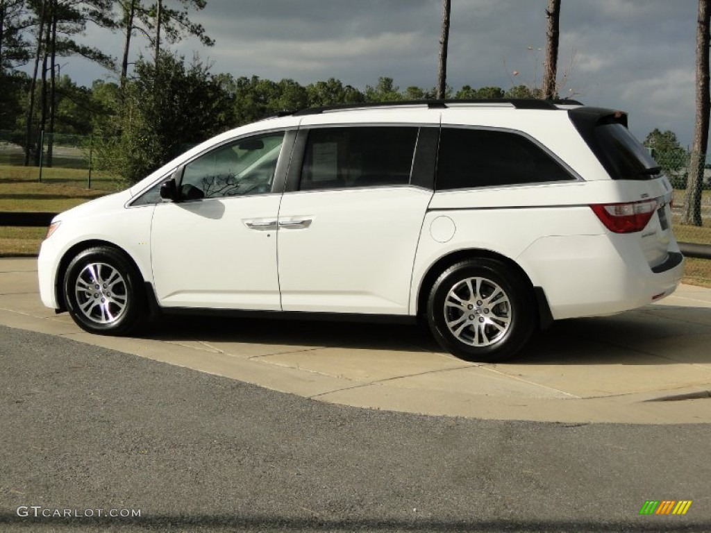 2012 Odyssey EX-L - Taffeta White / Gray photo #8