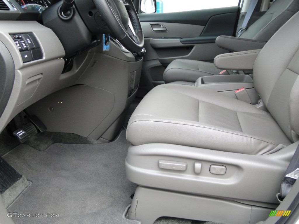 2012 Odyssey EX-L - Taffeta White / Gray photo #14