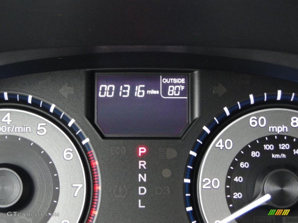 2012 Odyssey EX-L - Taffeta White / Gray photo #19