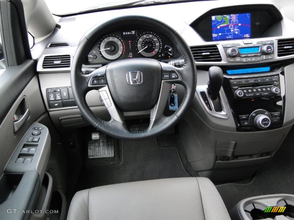 2012 Odyssey EX-L - Taffeta White / Gray photo #21