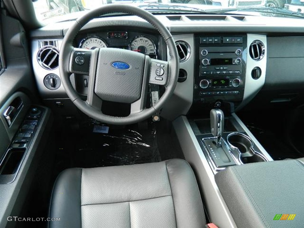 Charcoal Black/Silver Smoke Interior 2012 Ford Expedition XLT Sport Photo #58151194
