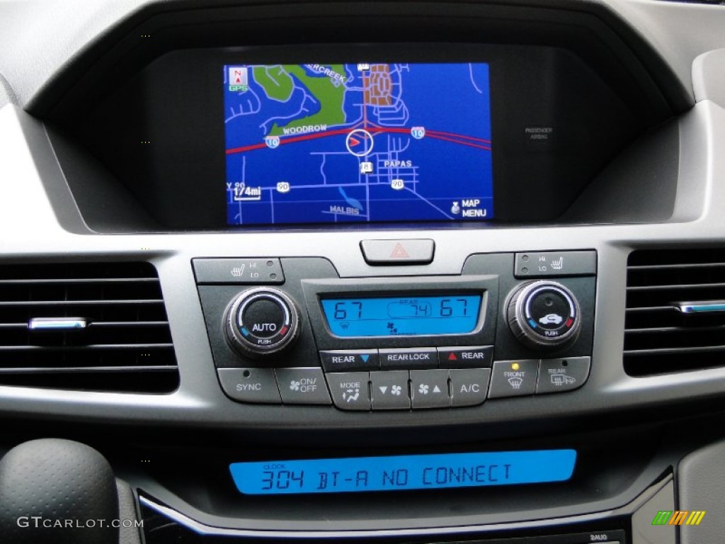 2012 Odyssey EX-L - Taffeta White / Gray photo #24