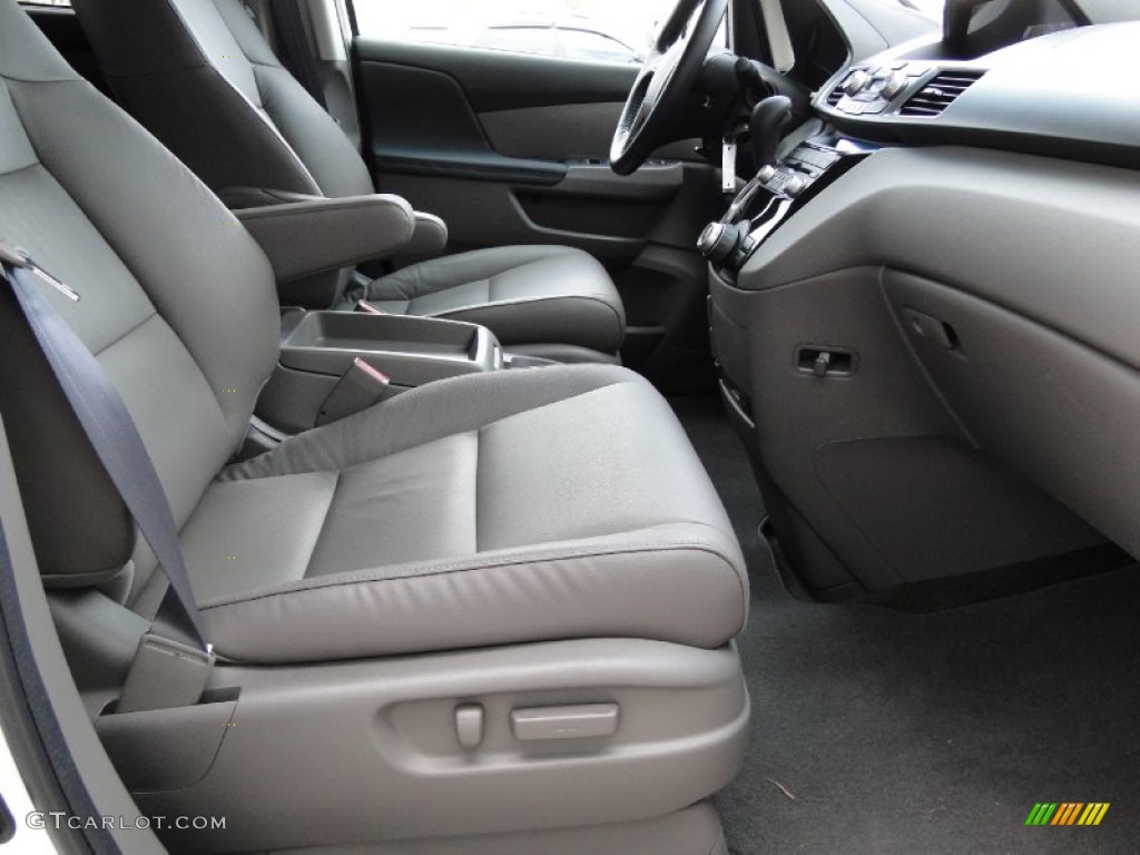 2012 Odyssey EX-L - Taffeta White / Gray photo #29