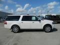 2012 White Platinum Tri-Coat Ford Expedition EL Limited  photo #5