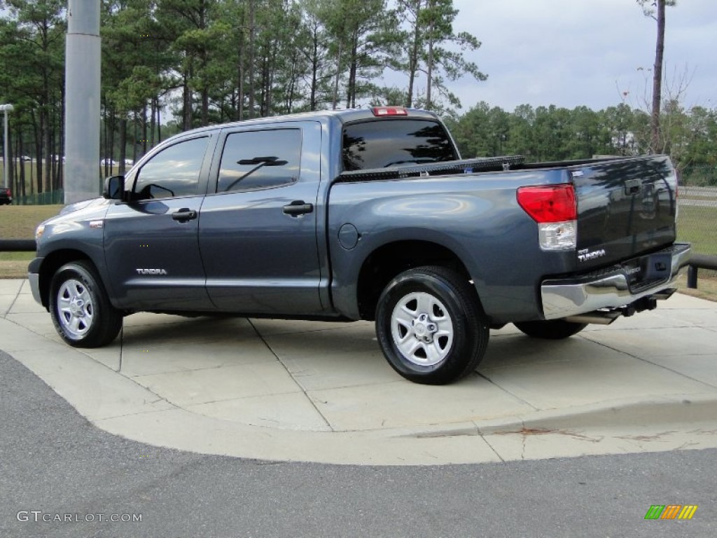 2010 Tundra CrewMax - Slate Gray Metallic / Graphite Gray photo #7
