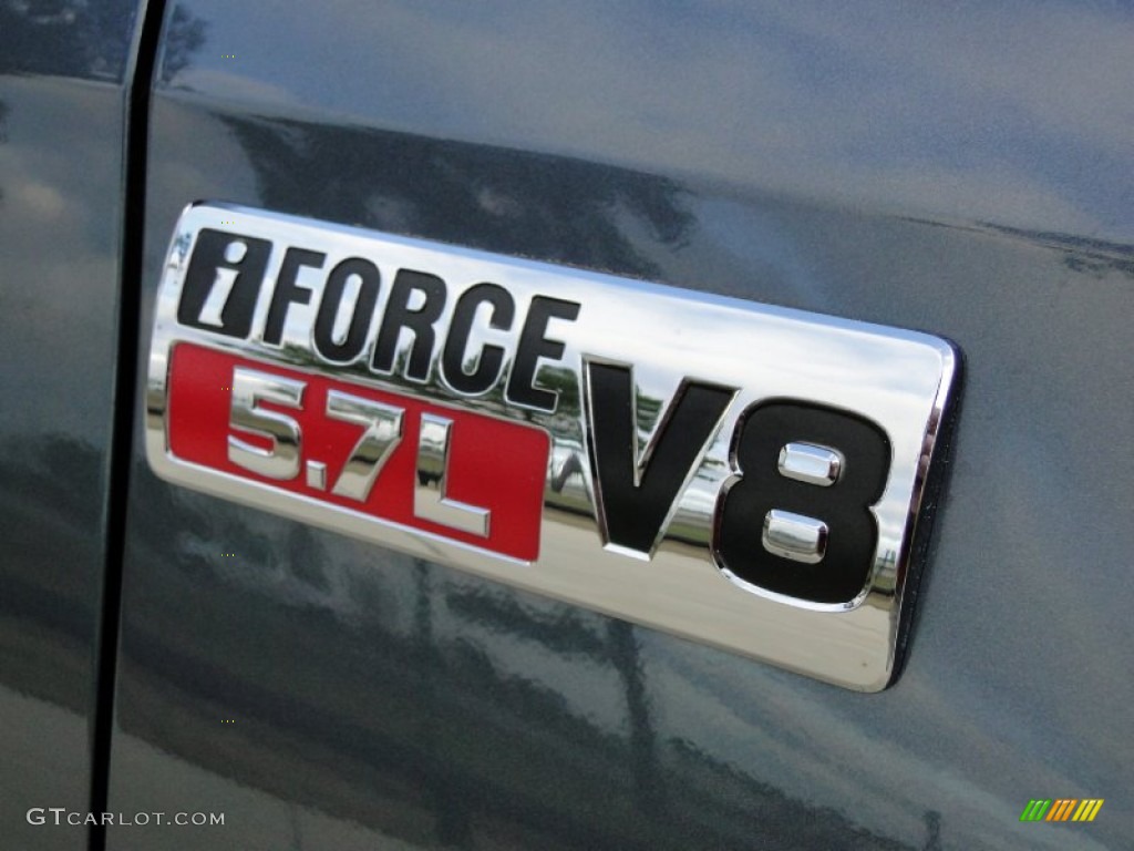 2010 Tundra CrewMax - Slate Gray Metallic / Graphite Gray photo #12