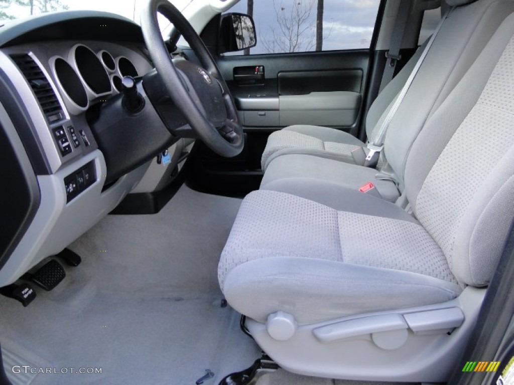 2010 Tundra CrewMax - Slate Gray Metallic / Graphite Gray photo #15