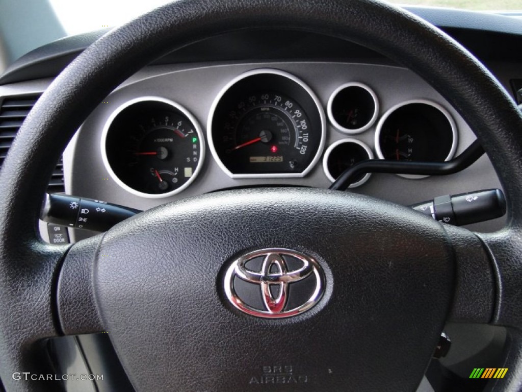 2010 Tundra CrewMax - Slate Gray Metallic / Graphite Gray photo #18