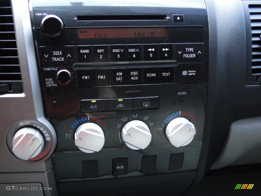 2010 Tundra CrewMax - Slate Gray Metallic / Graphite Gray photo #22