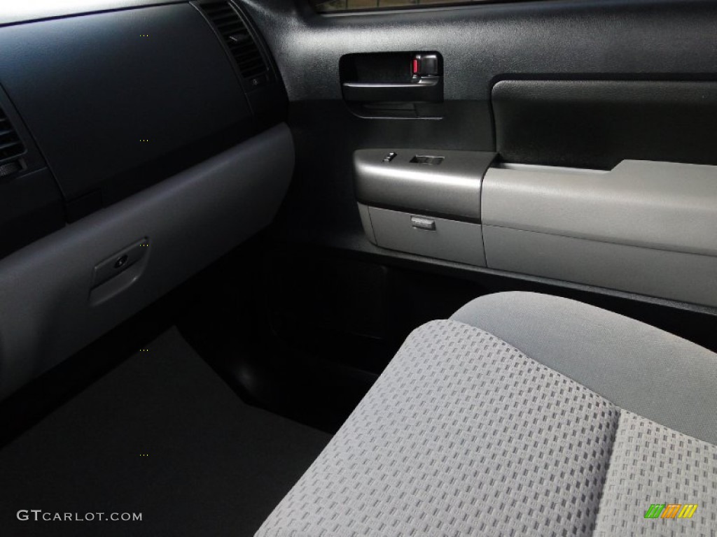 2010 Tundra CrewMax - Slate Gray Metallic / Graphite Gray photo #23